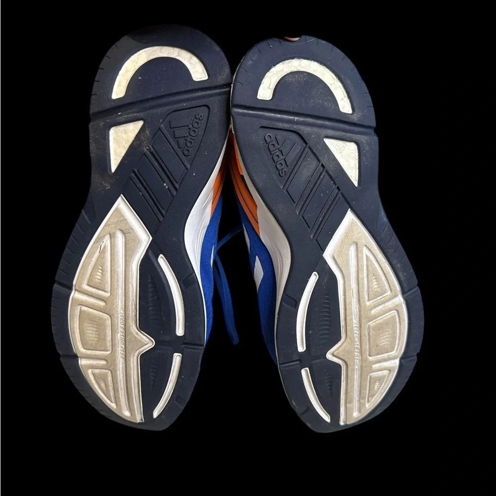 adidas Blue and White Athletic Shoes - Picture 4 of 5